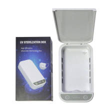 Small Items Pad Cell Phone UV Sanitizer Disinfection UV Lamp UVC 254nm UV LEDs Germicidal Light Box
